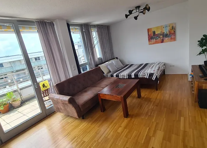 Apartmán Ridler Theresienwiese, Parking & Rooftop Terraces 2 Mnichov